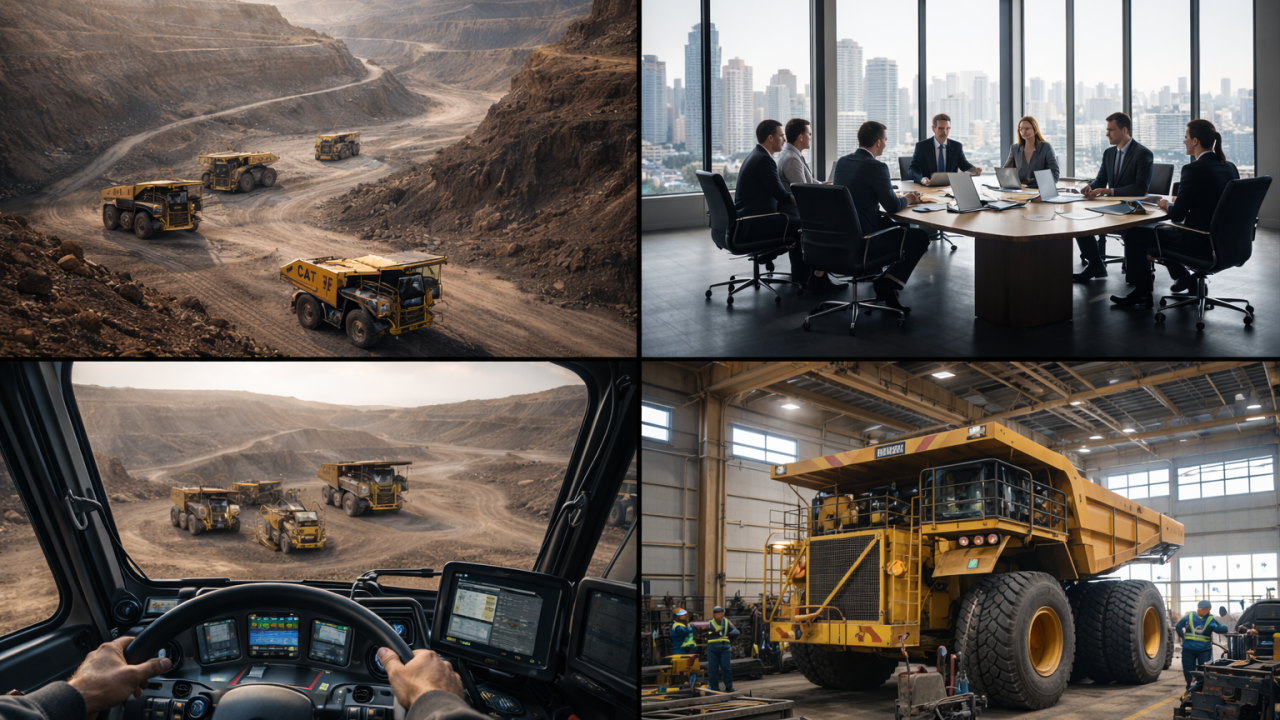 Heavy equipment transmission rebuild vs replacement cost analysis for mining and construction fleets